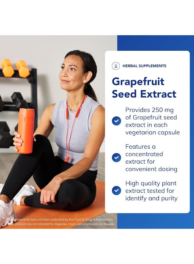 Pure Encapsulations - Grapefruit Seed Extract - Hypoallergenic Grapefruit Essential Oil Supplement - 120 Capsules - Image 2