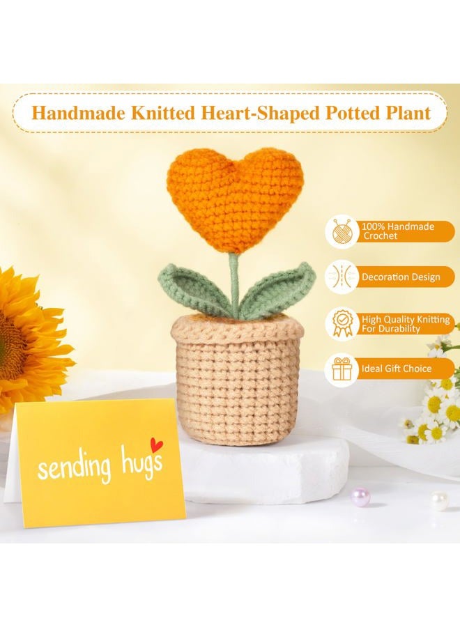 Lepiche Heart-Shaped Knitted Birthsday Gifts Set for Her - Image 3