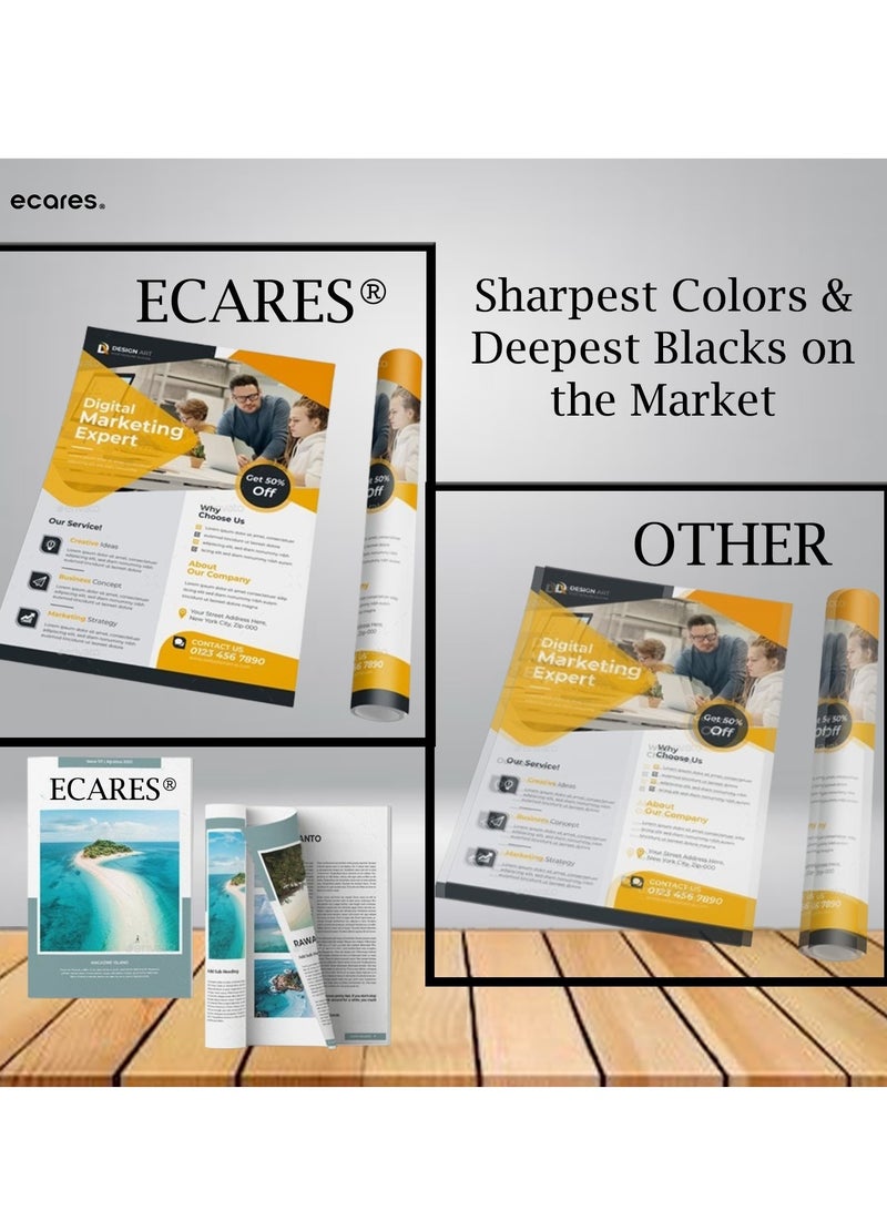 ECARES® 131A Compatible Toner Cartridge CF211A-For HP Laserjet Pro 200 Color M251nw M251n M276nw M276n Printer (Blue) - Image 2