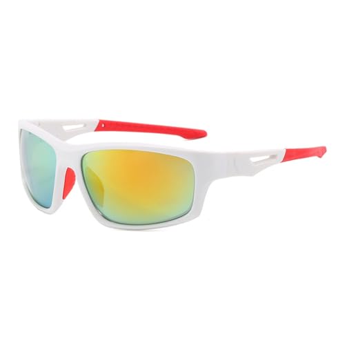 Karsaer Cricket Goggles Cycling Sunlasses for Men Stylish Women Wrap Around Sports Glasses E1356 - Image 1