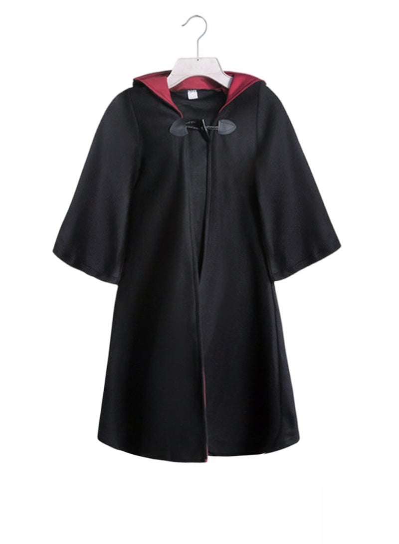 مجموعة زي لعب الدور من 3 قطع للبنات Costplay بما في ذلك سترة ، تنورة ، معطف - Image 3