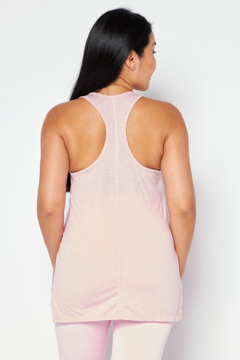 Nike Women Sportswear Fit Training Tank Top, Light Pink - Image 2