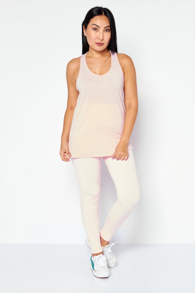 Nike Women Sportswear Fit Training Tank Top, Light Pink - Image 4