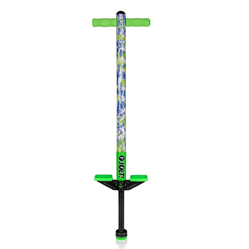 Flybar Jolt Pogo Stick for Kids Ages 6 40 to 80 Pounds Perfect for Beginners Easy Grip Foam Handles AntiSlip Foot Pegs Outdoor Toys for Boys Jumper Toys for Girls Outside Toys for Kids - Image 1