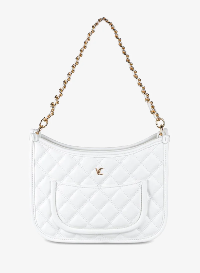 Vincci Women Quilted Shoulder Bag with chain strap