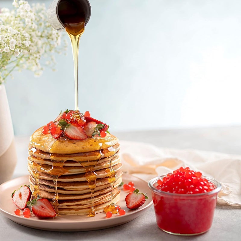 BREXONIC Boba Pearls Popping Bursting Boba, Tapioca Pearls For Bubble Tea (Strawberry , 2 LB 1 Pack) - Image 4