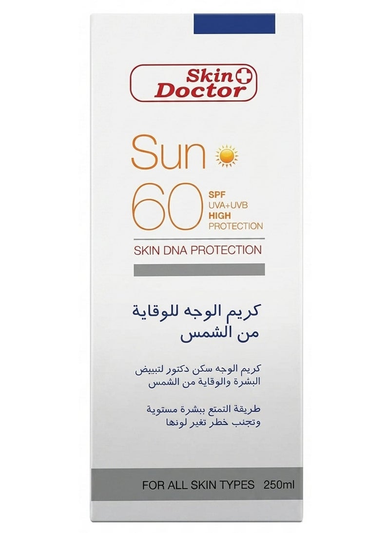 Skin Doctor Whitening Sun Protection Spf 60 Face Cream 150 ML - Image 1