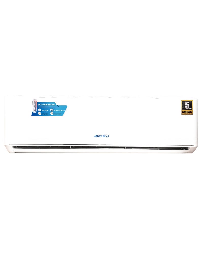 UGINE Ugine Gold Split Air Conditioner 18200 BTU Hot/Cold - UAST18H  - Image 1