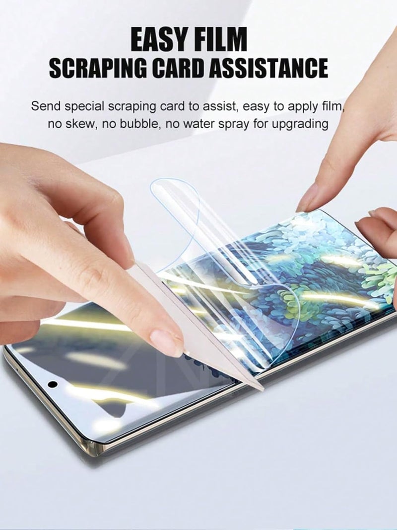 HuHa [ 2 PACK ] Protector For Honor 7C Clear Hydrogel Screen Protector Film – Anti Scratch, Full Coverage, Self-Healing, Ultra-Thin, HD Clarity For Honor 7C - Image 2