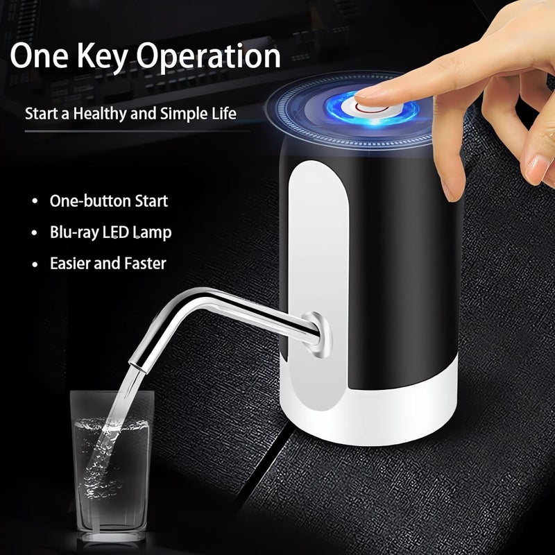 Dkriva Automatic Water Dispenser Pump for 20 Litre Water Bottle Can with Portable USB Charging Cable 1 pcs - Image 5