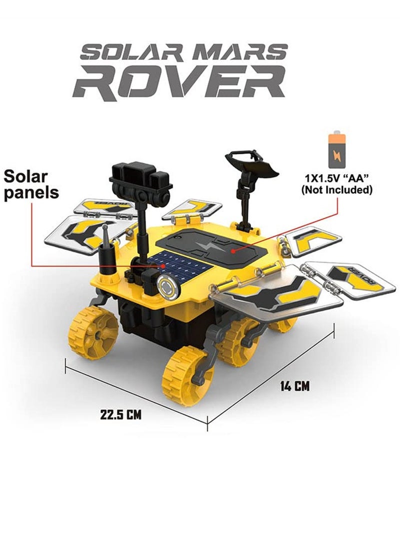 SYOSI Solar Powered Rover Kit for Kids, DIY Educational Science Robot Assembly Kit, Solar Powered Building Set for Ages 8 to 12, Ideal Gift for Boys, Girls, Students, Teens - Image 2