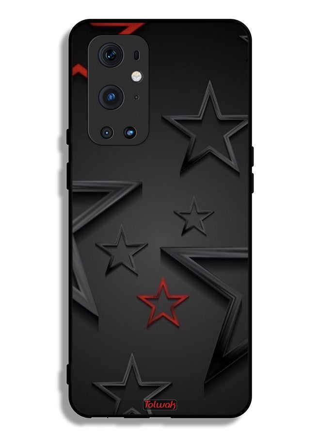 Tolwak OnePlus 9 Pro 5G Protective Case Cover Stars Pattern - Image 2