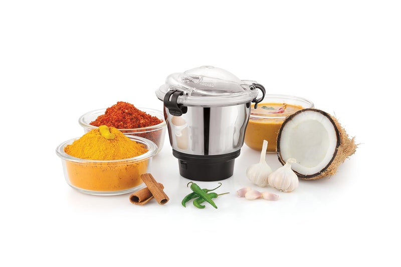 Expert Chef EXPERT CHEF Hotel Gold 1600w Commercial Metal Mixer Grinder with 3 Jars for Hotels Restaurants Caterers and Heavy use Horeca Versatile Blending and Grinding for Every Kitchen Need Grey  - Image 4