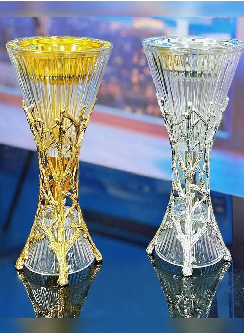 Bakhoor BoSidin - Arabic Oud Incense Burner with Elegant Design for Home and Office Fragrance - 1 Piece in Silver - Image 1