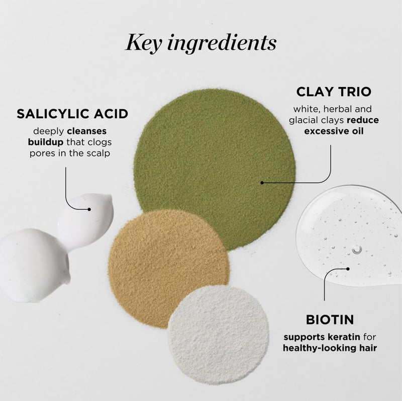 Dr.Groot Dr. Groot Purifying Clay Shampoo, Korean Hair Care for Oily Scalp, Biotin, Rosemary Oil and Salicylic Acid, Purify Roots, Hydrate Dry Ends, Purifying Clay Wash, Kbeauty Scalp Revitalizing Solution - Image 4