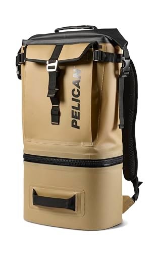 Pelican Dayventure Backpack Cooler Insulated Cooler Backpack 184 Liters Coyote Tan - Image 1