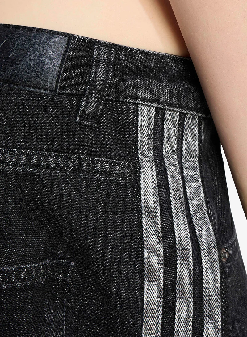 Adidas Originals TRUBLC High Rise Barrel Denim Pants for Women | Best Price UAE