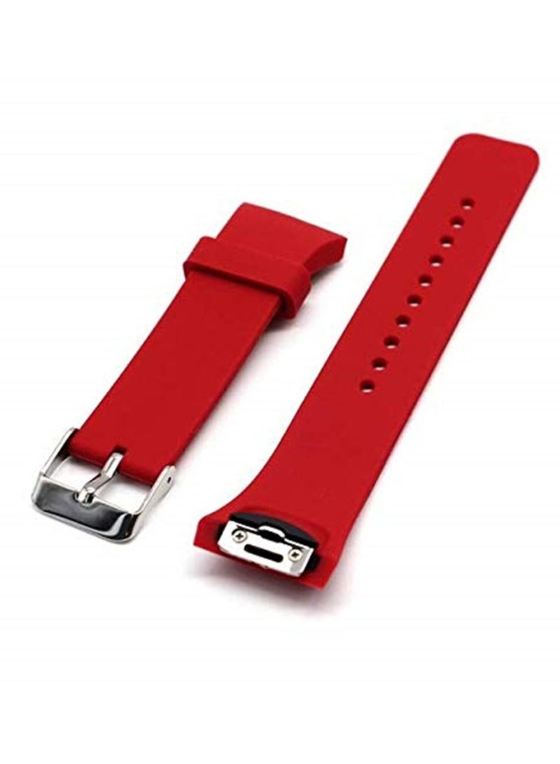 Red Silicone Watch Band Strap for Samsung Galaxy Gear S2 SM-R720 - Image 2