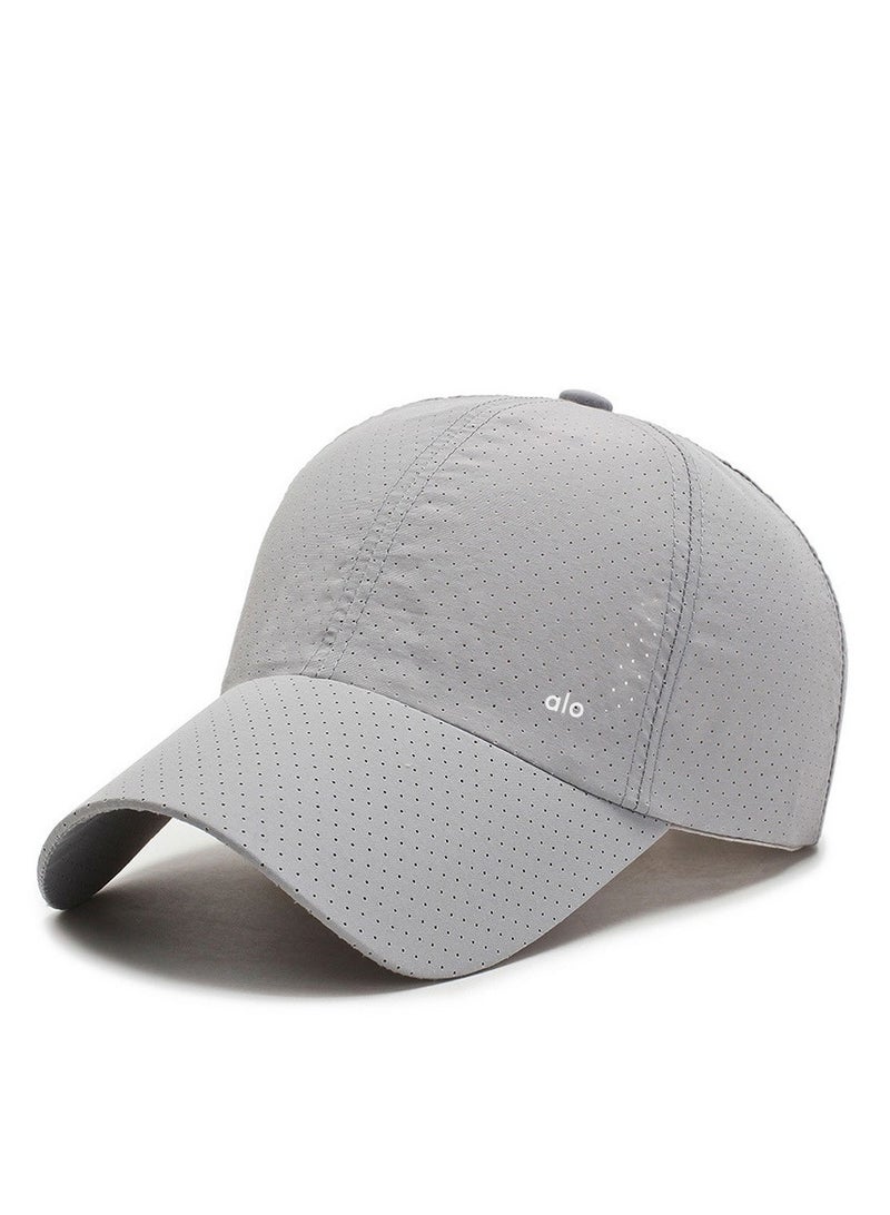 alo Alo Yoga Lightweight Breathable Mesh Outdoor Sports Cap, Baseball Cap