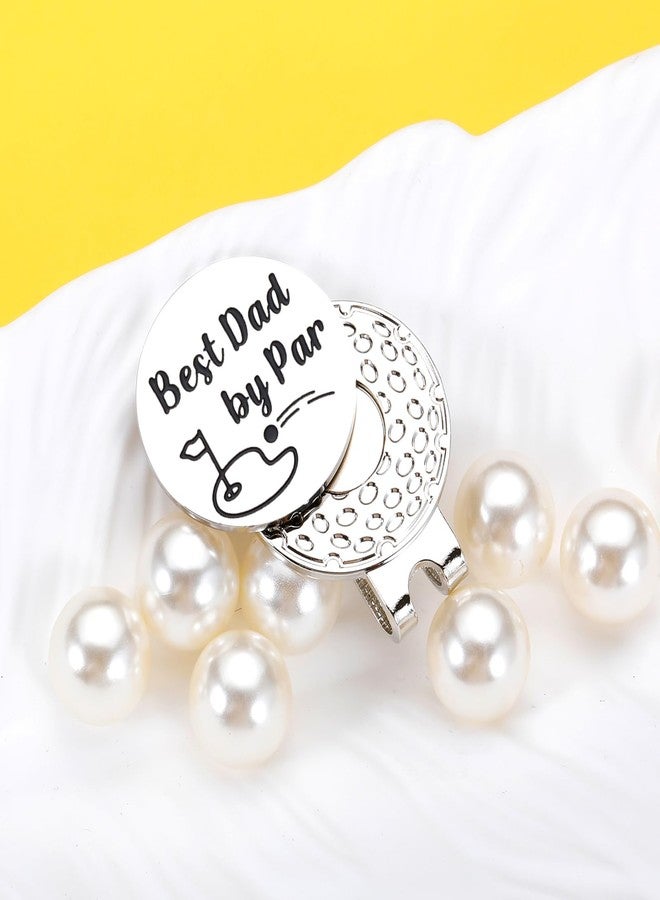 TI-EDC New Dad Gifts for Dad Golf Ball Marker Hat Clip for Men Him Dad Stocking Stuffer Fathers Day from Son Daughter New Dad Gift for Men First Time Dad Stepdad - Image 5