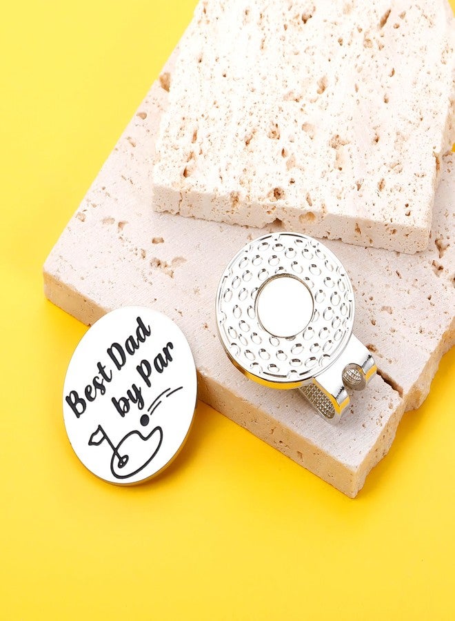 TI-EDC New Dad Gifts for Dad Golf Ball Marker Hat Clip for Men Him Dad Stocking Stuffer Fathers Day from Son Daughter New Dad Gift for Men First Time Dad Stepdad - Image 2