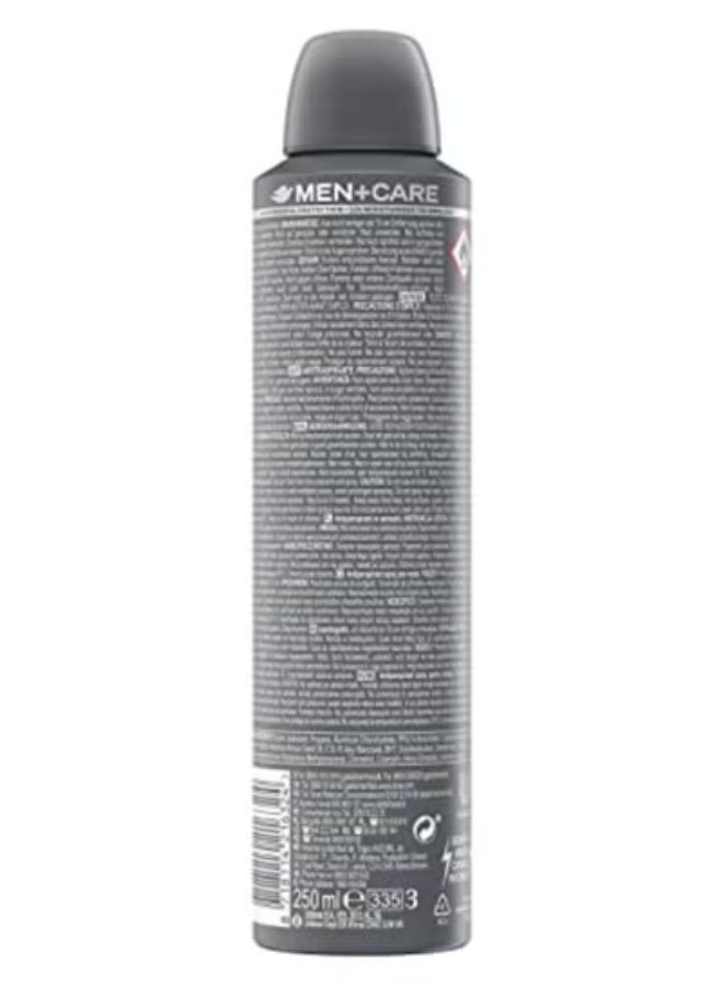 Dove Men+Care Clean Comfort Deodorant Spray 250ml (Packaging may vary) - Image 3