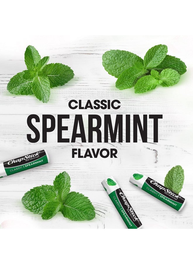 ChapStick Bulk Lip Balm, Classic Spearmint 12-Pack - Cool & Refreshing Lip Moisturizer for Dry Lips, 0.15 Oz Ea - Image 4