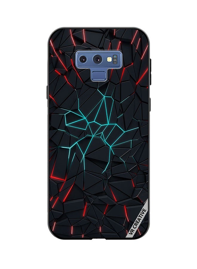 VR CREATIVE Protective Case Cover For Samsung Galaxy Note 9 Abstracts Design Multicolour - Image 1