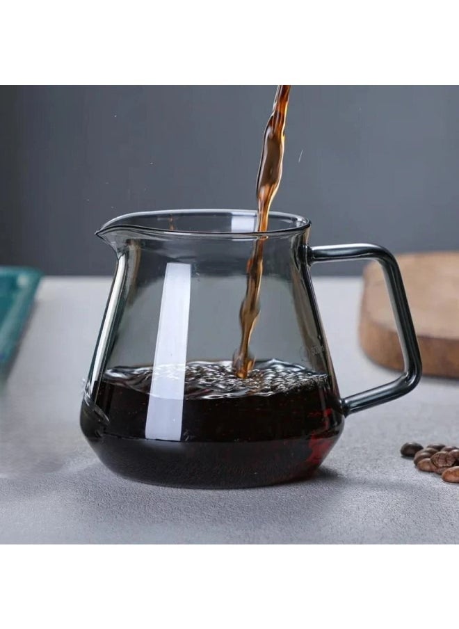رانك  سيرفر ابريق تقديم القهوة زجاجي اسود سعة 400 مل  - Image 2