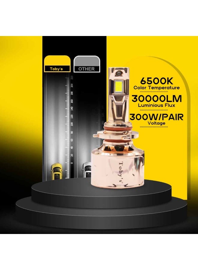 توبيز مصباح أمامي LED للسيارة من Tobys LX 150 قطعتين أصليتين بقوة 150 واط/القطعة، 15000 لومن/القطعة، بدرجة حرارة لون 6500 كلفن - 9005 - Image 4