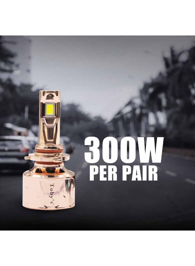 توبيز مصباح أمامي LED للسيارة من Tobys LX 150 قطعتين أصليتين بقوة 150 واط/القطعة، 15000 لومن/القطعة، بدرجة حرارة لون 6500 كلفن - 9005 - Image 5