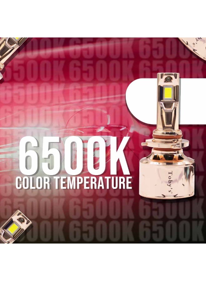 توبيز مصباح أمامي LED للسيارة من Tobys LX 150 قطعتين أصليتين بقوة 150 واط/القطعة، 15000 لومن/القطعة، بدرجة حرارة لون 6500 كلفن - 9005 - Image 2