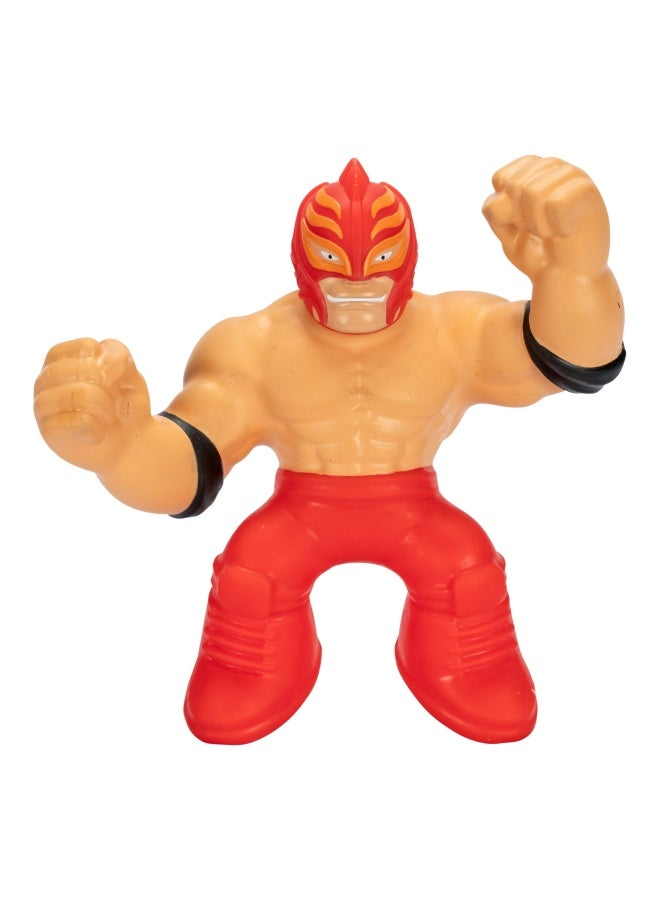 GOO JIT ZU Heroes of Goo Jit Zu WWE Stretchy Superstars Rey Mysterio Action Figure (11.43 cm) - Image 3