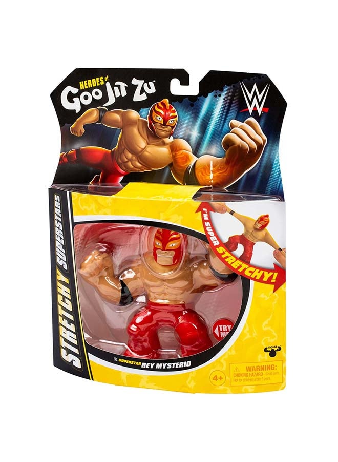GOO JIT ZU Heroes of Goo Jit Zu WWE Stretchy Superstars Rey Mysterio Action Figure (11.43 cm) - Image 2