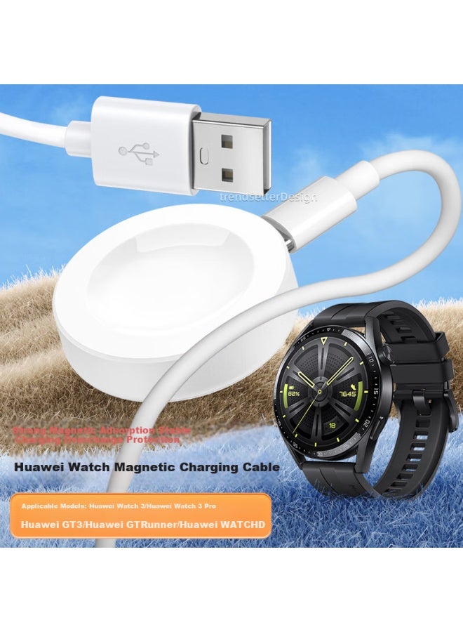 Win Potential Charging Cable For Huawei Watch Gt3/4/gt5/runner/watch D2/buds/4/3/pro Magnetic Wireless Charging Dock Accessory - Image 2