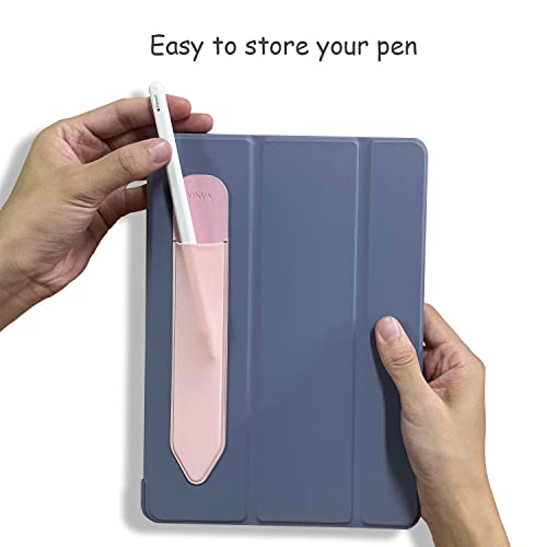 YINVA Pencil Holder Compatible with Apple Pencil 2nd Generation and 1st Gen,Elastic Pencil Sleeve Design for iPad and Stylus (Pink) - Image 4