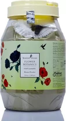 Shahnaz Husain Flower Botanics PoppyJasmine Henna Powder 1000gm - Image 2