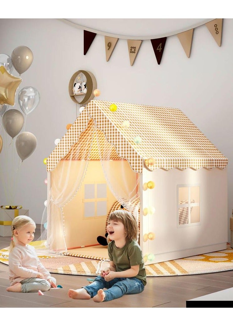 Kid's Tent, 3m Star LED Lights Tent, Portable Tent, Indoor and Outdoor Play Castle, Toy Gifts for Children, Girls  - Image 5