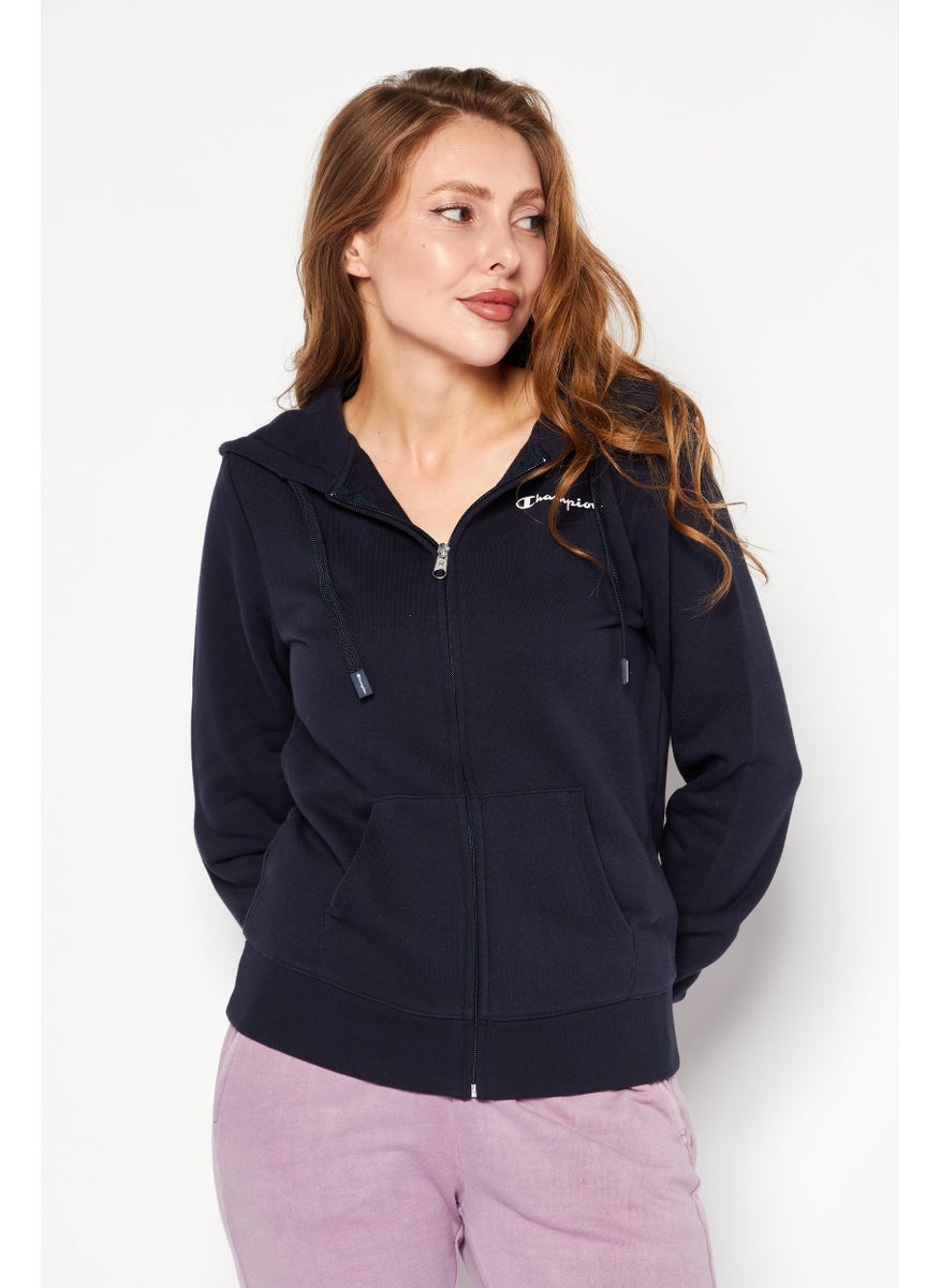 Champion Women Sportswear Fit Training Sweatshirt, Navy  - Image 1