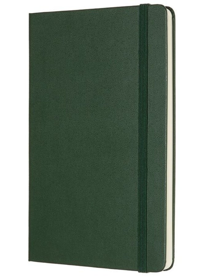 MOLESKINE Large Notebook Dot Grid Pages Myrtle Green Hard Cover 240 Pages - Image 3