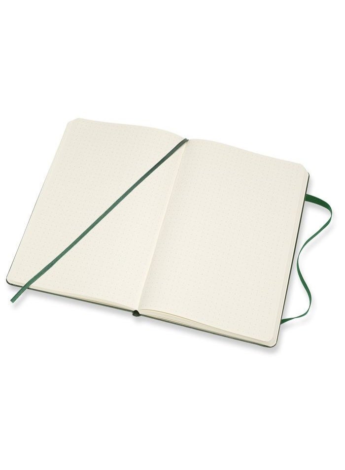 MOLESKINE Large Notebook Dot Grid Pages Myrtle Green Hard Cover 240 Pages - Image 2