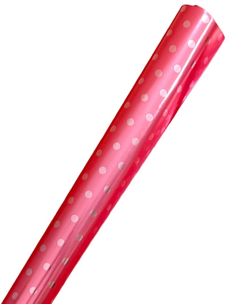 Tera13 TERA 13 Pink Silver Dots Gift Wrapping Paper Sheet, Gift Paper, Gift Wrap Roll, Gift Cover Rapping Paper, Gift Packing Materials, Paper Bag Making Sheets, Large Gift Packing Paper (10pcs) - Image 5