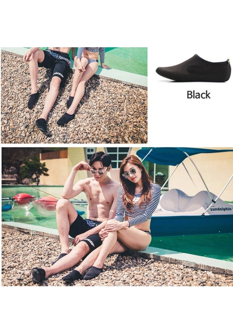 Generic Mens Classic Barefoot Water Sports Skin Shoes Aqua Socks for Beach Swim Surf Yoga Exercise, Quick Dry Non-Slip Water Skin Barefoot Sports Shoes Aqua Socks for Beach Outdoor Sports  - Image 4
