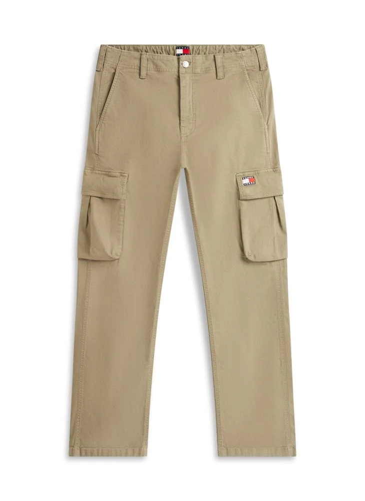 TOMMY JEANS  Otis Canvas Regular Cargo Trousers for Men | Best Price UAE