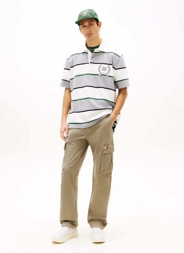 TOMMY JEANS  Otis Canvas Regular Cargo Trousers for Men | Best Price UAE
