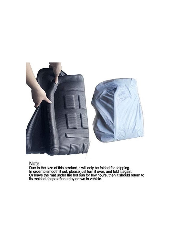 Yurefax Car Rear Trunk Luggage Mat for Ford Focus 2005-2011 - Image 4