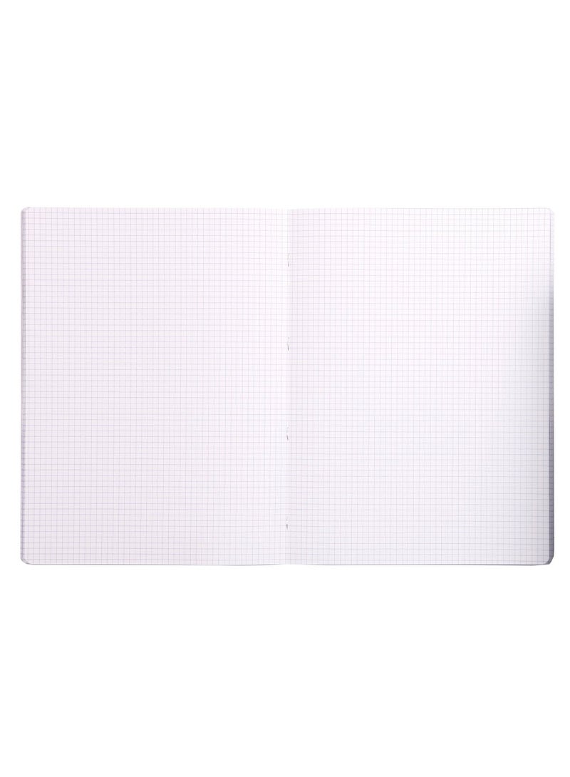 Clairefontaine 1-Piece 24x32cm Size Notebook With 5x5mm Square Lines Assorted Plastic Covers - Image 5