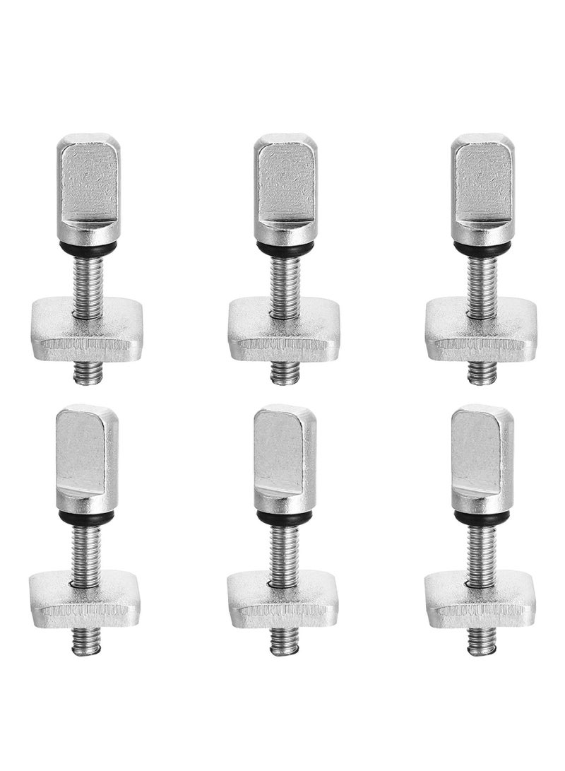 No Tool Stainless Steel Fin Screw, 6 Pieces Surfing Accessories Thumb Screw for Men Women Surfboard Surf Longboard Paddleboard and SUP - Image 1