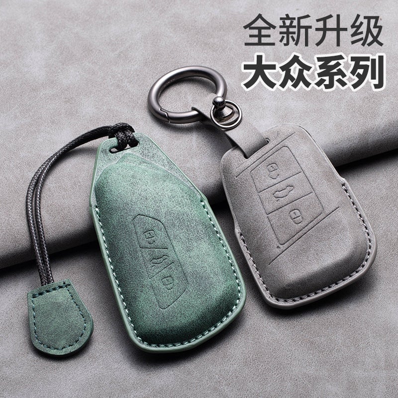 Suitable For Volkswagen Id.4 Key Case, Golf 8, Touron X, Id.3, Id.6, Xcrozz Car Key Cover For Men And Women - Image 2