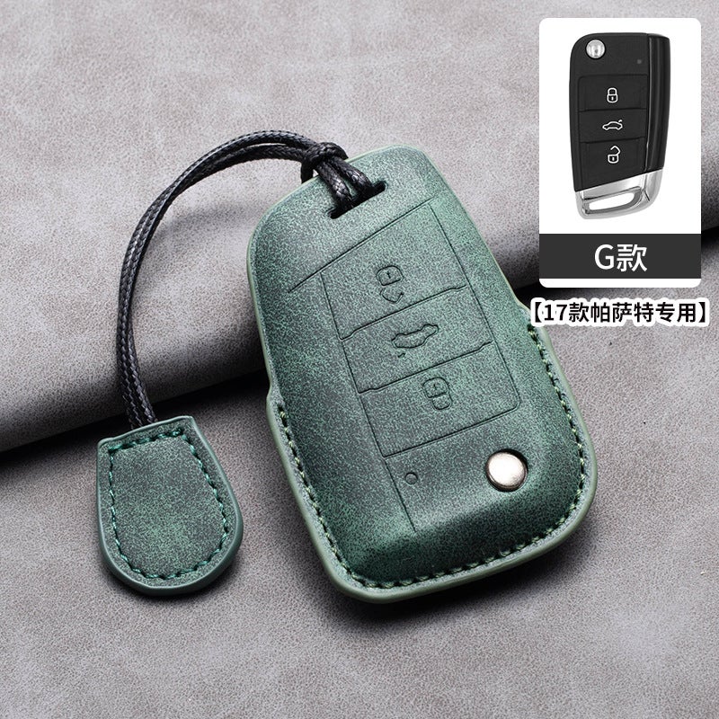 Suitable For Volkswagen Id.4 Key Case, Golf 8, Touron X, Id.3, Id.6, Xcrozz Car Key Cover For Men And Women - Image 1